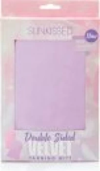 Image of Sunkissed Double Sided Velvet Tanning Mitt - Purple