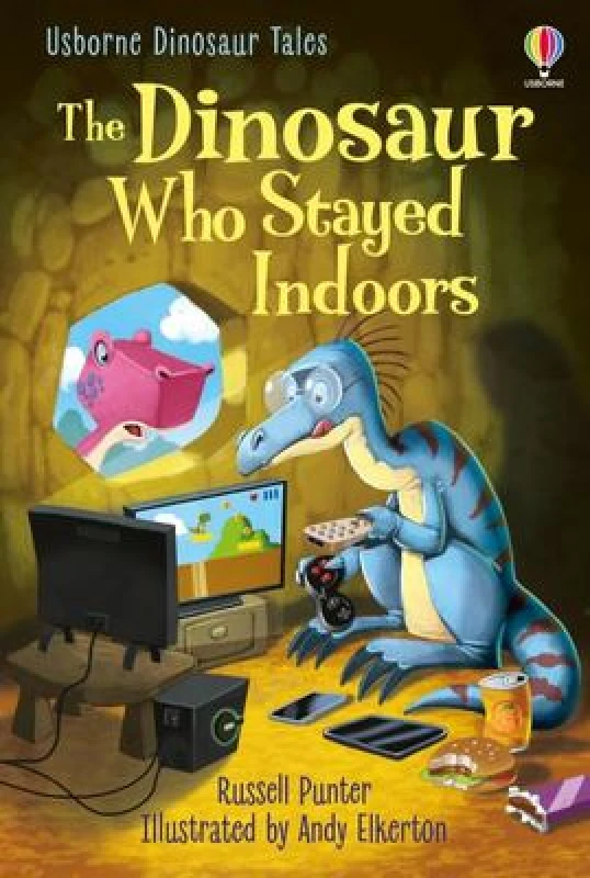 Image of Russell Punter Dinosaur Tales: The Dinosaur Who Stayed Indoors Book Multi unisex