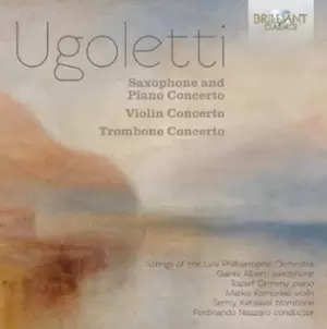 Image of Ugoletti Saxophone and Piano Concerto/Violin Concerto/ by Paolo Ugoletti CD Album