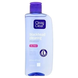 Image of Clean and Clear Blackhead Clearing Cleanser 200ml