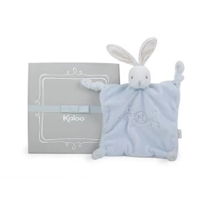 Image of Kaloo Dou Dou Rabbit Comforter Soft Toy - Blue