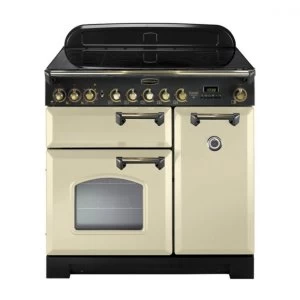 Image of Rangemaster CDL90ECCR-C Classic Deluxe 90cm Ceramic Range Cooker
