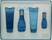 Image of Davidoff Cool Water Woman Gift Set 50ml Eau de Toilette + 75ml Body Lotion + 75ml Shower Gel + 15ml EDT