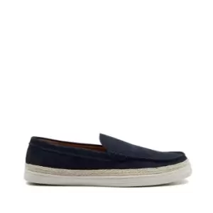 Image of Dune London Brayley Plimsolls - Blue