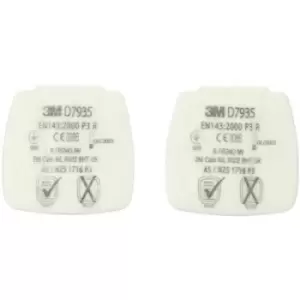 Image of 3M 3M Secure Click particle insertion filter D7935 P3 R. D7935 4 pc(s)