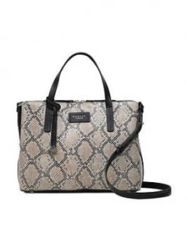 Image of Radley Dukes Place Medium Zip Top Multiway Bag - Grey