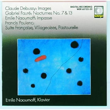 Image of Debussy, Claude - Images/nocturne Nos. 7 and 13/pastourelle, Suite Francaise CD