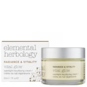 Image of Elemental Herbology Vital Glow Overnight Resurfacing Cream (50ml)