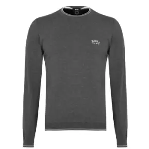 Image of Boss Ritom Knit Jumper - Grey