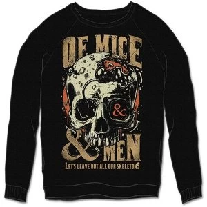 Image of Of Mice & Men - Leave Out Unisex Small Sweatshirt - Black