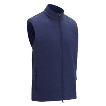 Image of Callaway Primaloft Quilted Vest - PEACOAT - S