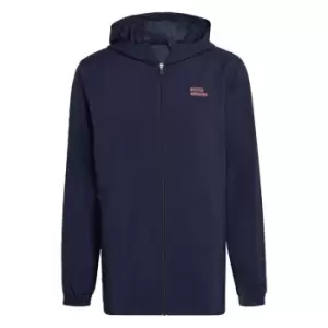 Image of adidas FC Bayern Windbreaker Mens - Black