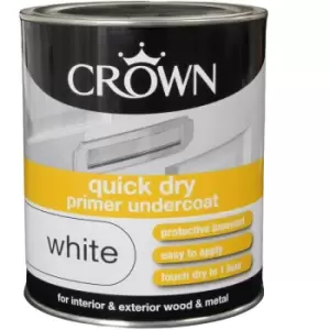 Image of 750ml - Retail Qucik Dry Undercoat White - Crown