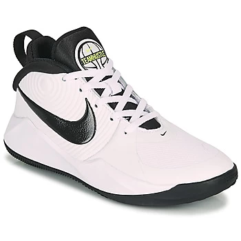 Image of Nike TEAM HUSTLE D 9 GS boys's Childrens Sports Trainers (Shoes) in White