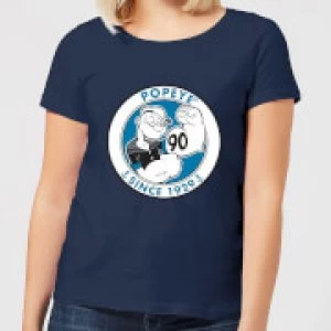 Image of Popeye Popeye 90th Womens T-Shirt - Navy - L