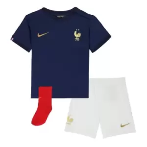 Image of Nike 2022/23 Home Baby/Toddler Soccer Kit - Blue