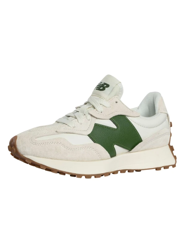 Image of New Balance 327 Linen/Green male 8 (42)
