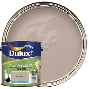 Image of Dulux Easycare Kitchen Soft Truffle Matt Emulsion Paint 2.5L