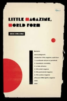 Image of Little Magazine World Form by Eric Jon Bulson Hardback