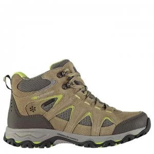 Image of Karrimor Mount Mid Ladies Walking Boots - Taupe/Green