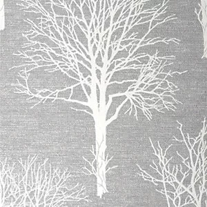Image of Boutique Heavyweight Vinyl Landscape Dove Grey Wallpaper