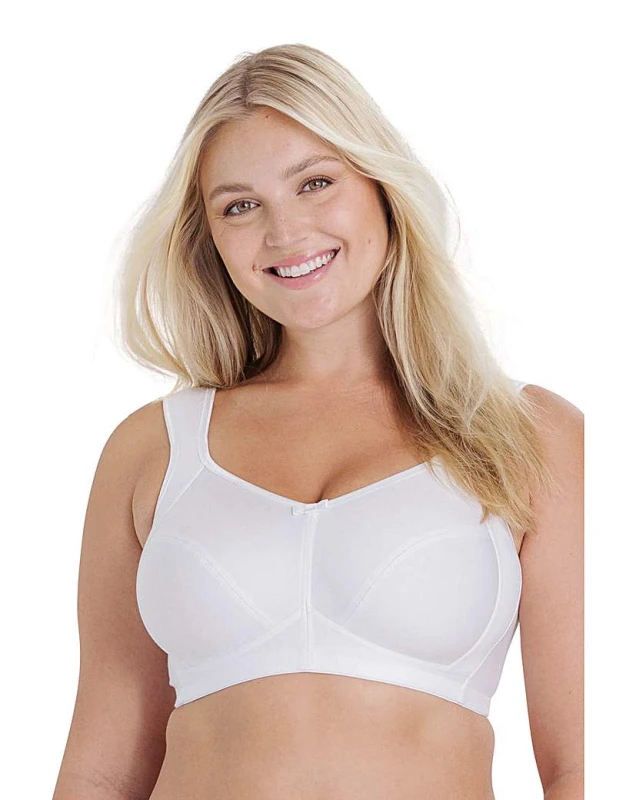 Image of Miss Mary of Sweden Miss Mary Freedom Skin Relief Bra White - Miss Mary of Sweden - Size: 46C White Female 46C FE77912