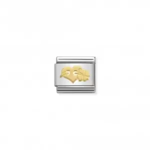Image of Nomination Composable Classic Symbols 18K Gold Clover Link 030162/30