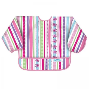Image of Bumkins Sleeved Bib (Ribbons) 6-24 Months