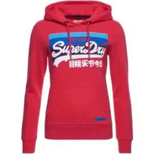 Image of Superdry VL California OTH Hoodie - Red