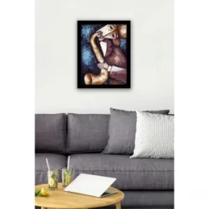 Image of SC0170 Multicolor Decorative Framed MDF Painting
