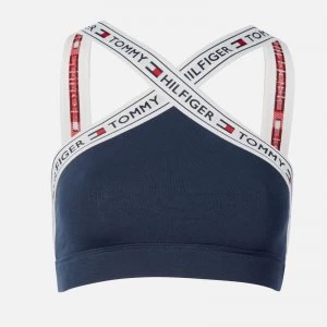 Image of Tommy Hilfiger Womens Authentic X Bralette - Navy Blazer - S