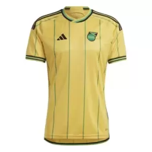 Image of adidas Jamaica Home Shirt 2023 Adults - Gold
