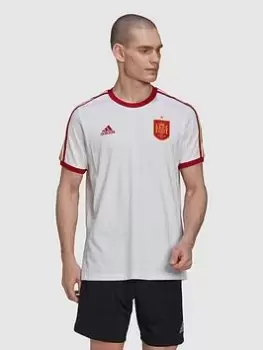 Image of adidas Spain 22/23 Dna 3s Tee, Red, Size 2XL, Men