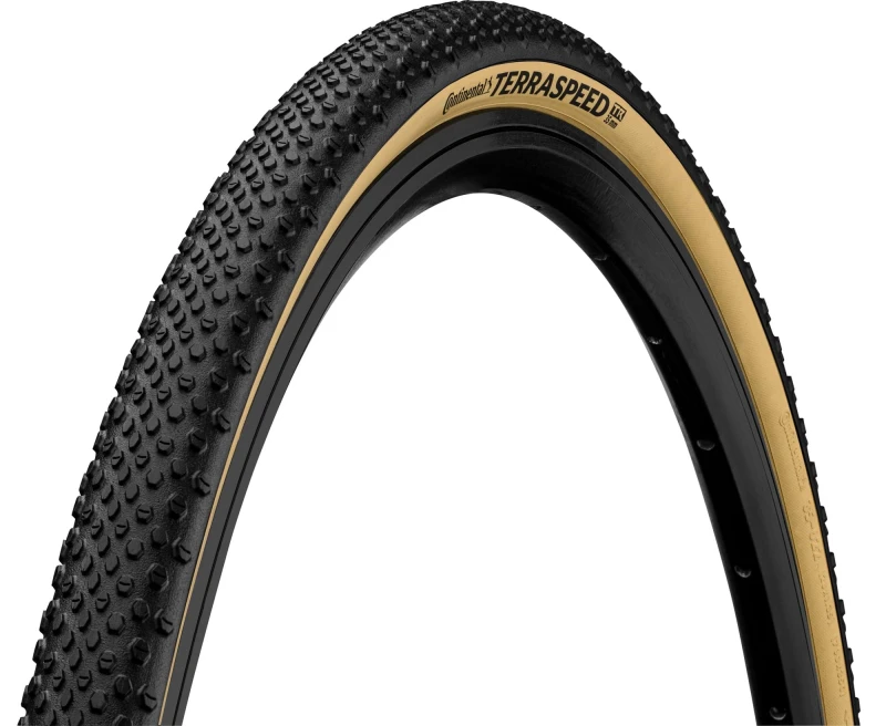 Image of Continental Terra Speed Protection Tyre Foldable BlackChili Compound 700 X 40C BLACK/CREAM