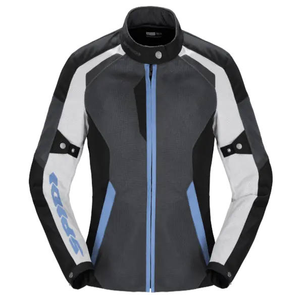 Image of Spidi Tek Net Jacket Lady Gray White Provence Size S