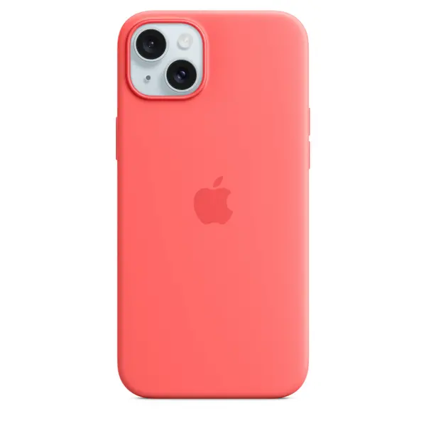 Image of Apple iPhone 15 Plus Silicone Case with MagSafe - Pink MT163ZM/A
