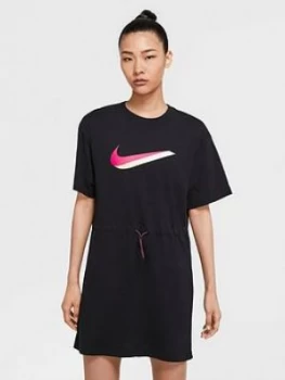 Image of Nike Nsw Icon Clash Dress (Curve) - Black