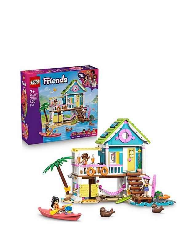 Image of LEGO Friends Beach House with Seals Building Toy 42699