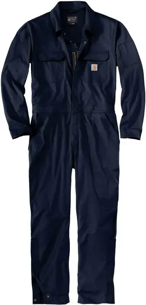 Image of Carhartt Rugged Flex Canvas Overall, blue, Size M