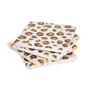 Image of Sass & Belle (Set of 4) Leopard Love Coasters
