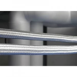 Image of PCSB Galvanised Steel Conduit PVC Coating Galvanised Steel Overbraid PCSB12 166 33600 Hellermann Tyton