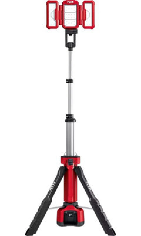Image of Flex Power Tools Flex LED Cordless Building Site Spotlight With Tripod 18V Tl 4000 18.0/230 530.375