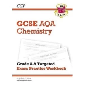Image of New GCSE Chemistry AQA Grade 8-9 Targeted Exam Practice Workbook (includes Answers)