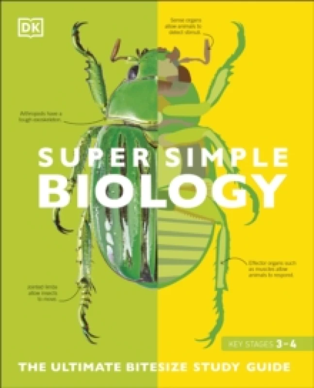 Image of DK Super Simple Biology Book Multi unisex