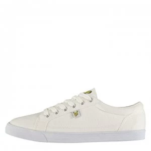 Image of Lyle and Scott Helier Canvas Shoes - White 626