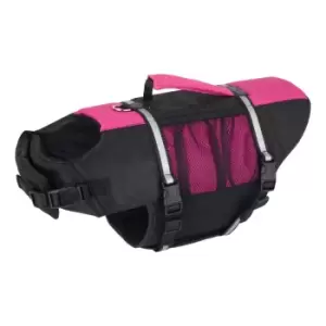 Image of Bunty Adjustable Dog Life Jacket - Pink - Medium
