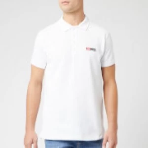 Image of Diesel Mens Weet Polo Shirt - Bright White - S
