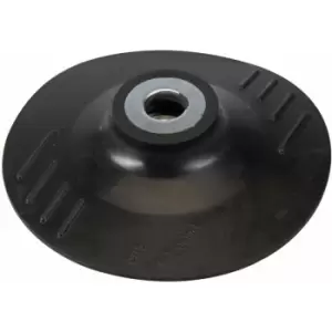 Image of Silverline 941859 Grinder Rubber Backing Pad, 115Mm