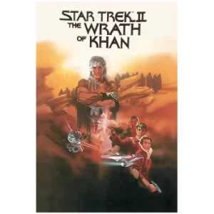 Image of Star Trek Graphic Novels Wrath Of Khan Poster