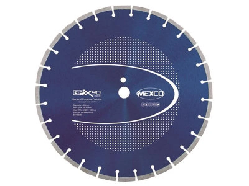 Image of Mexco Gpx9040025 Gpx90 Concrete Diamond Blade 400 X 25.4mm Mexgpx904005